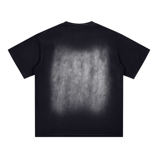 "The Magician" Square Patch Monkey Washed T-Shirt