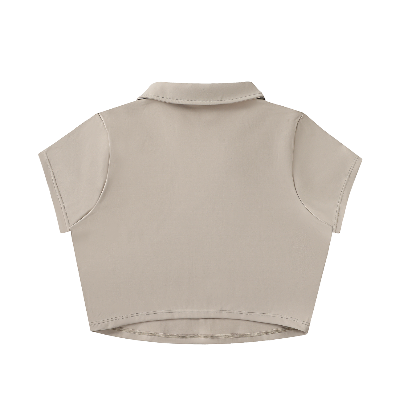 All In "Soulbound" V-Neck Crop Top