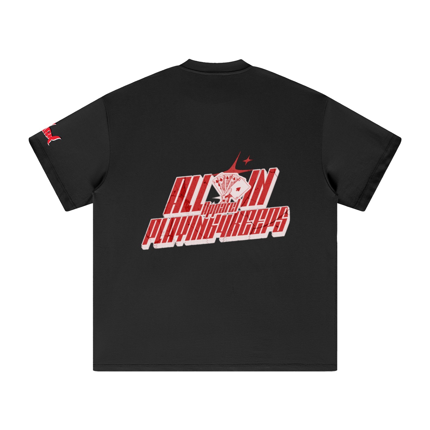 All In "Original Logo" Heavyweight Earth Tone T-Shirt