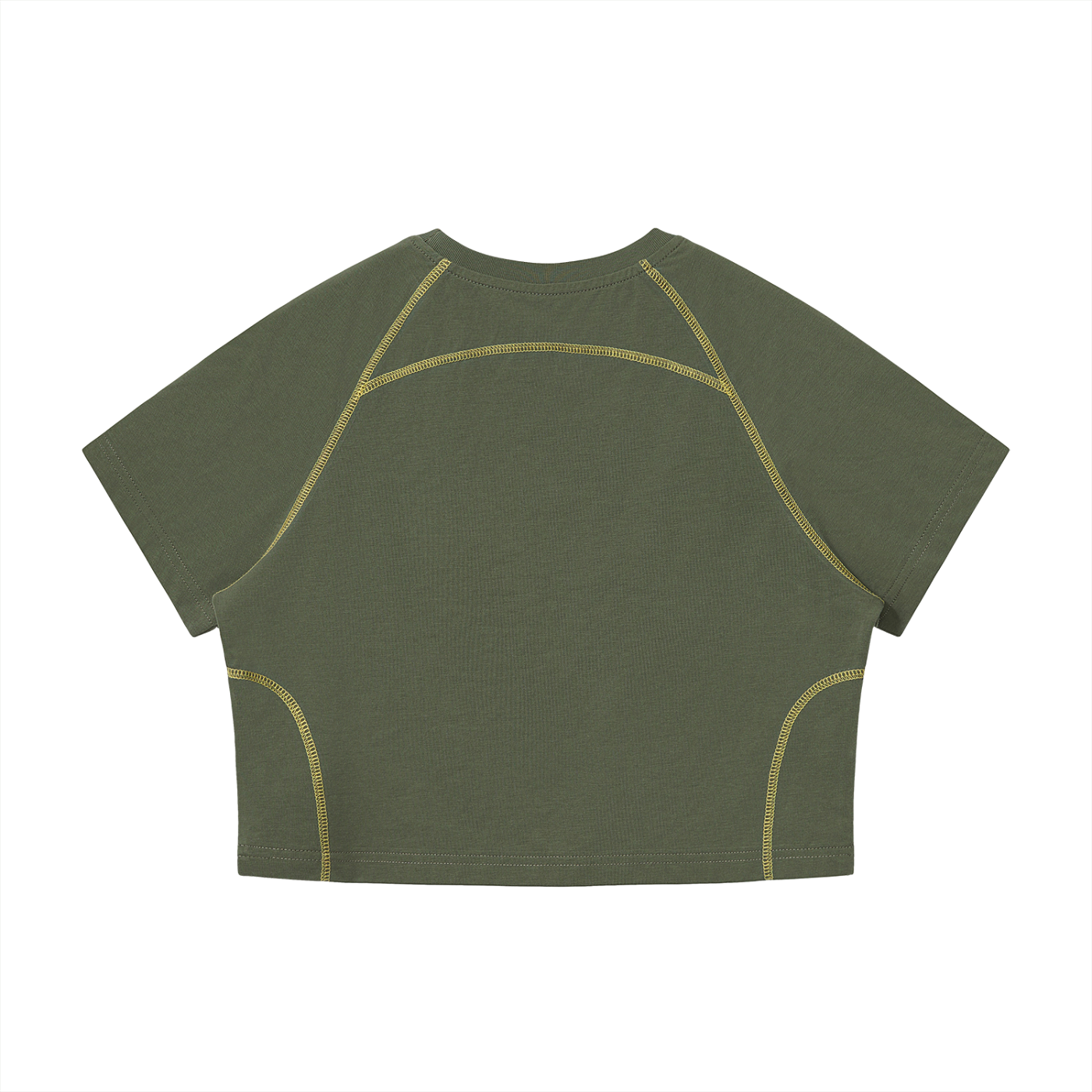 "Heartless" Women's Contrast Stitch Crop T-Shirt