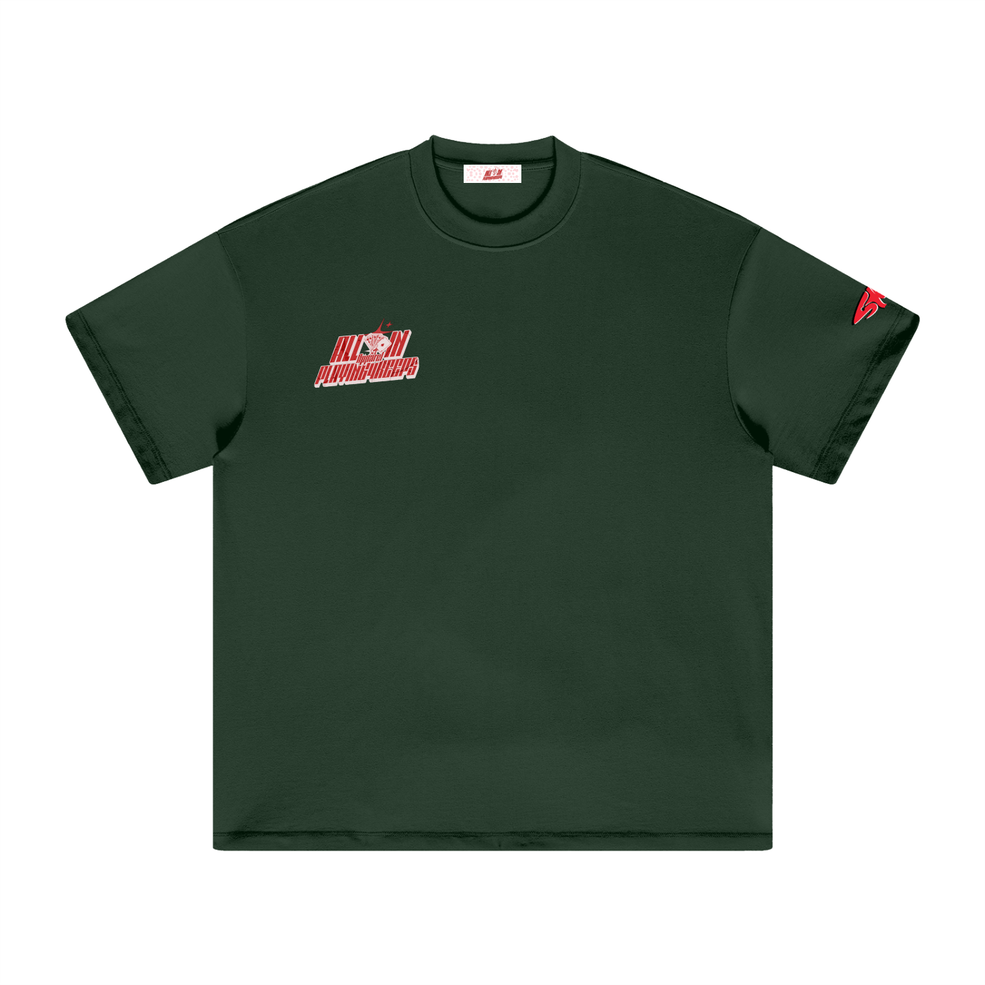 All In "Original Logo" Heavyweight Earth Tone T-Shirt