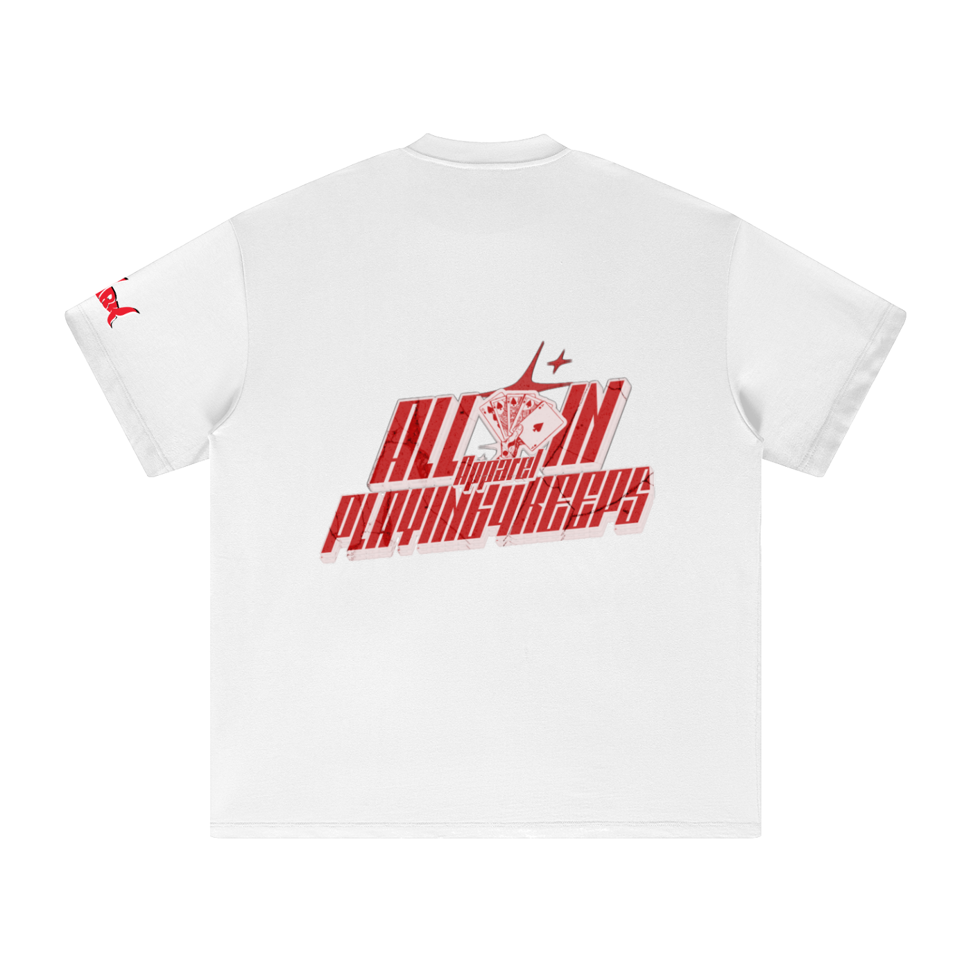 All In "Original Logo" Heavyweight Earth Tone T-Shirt