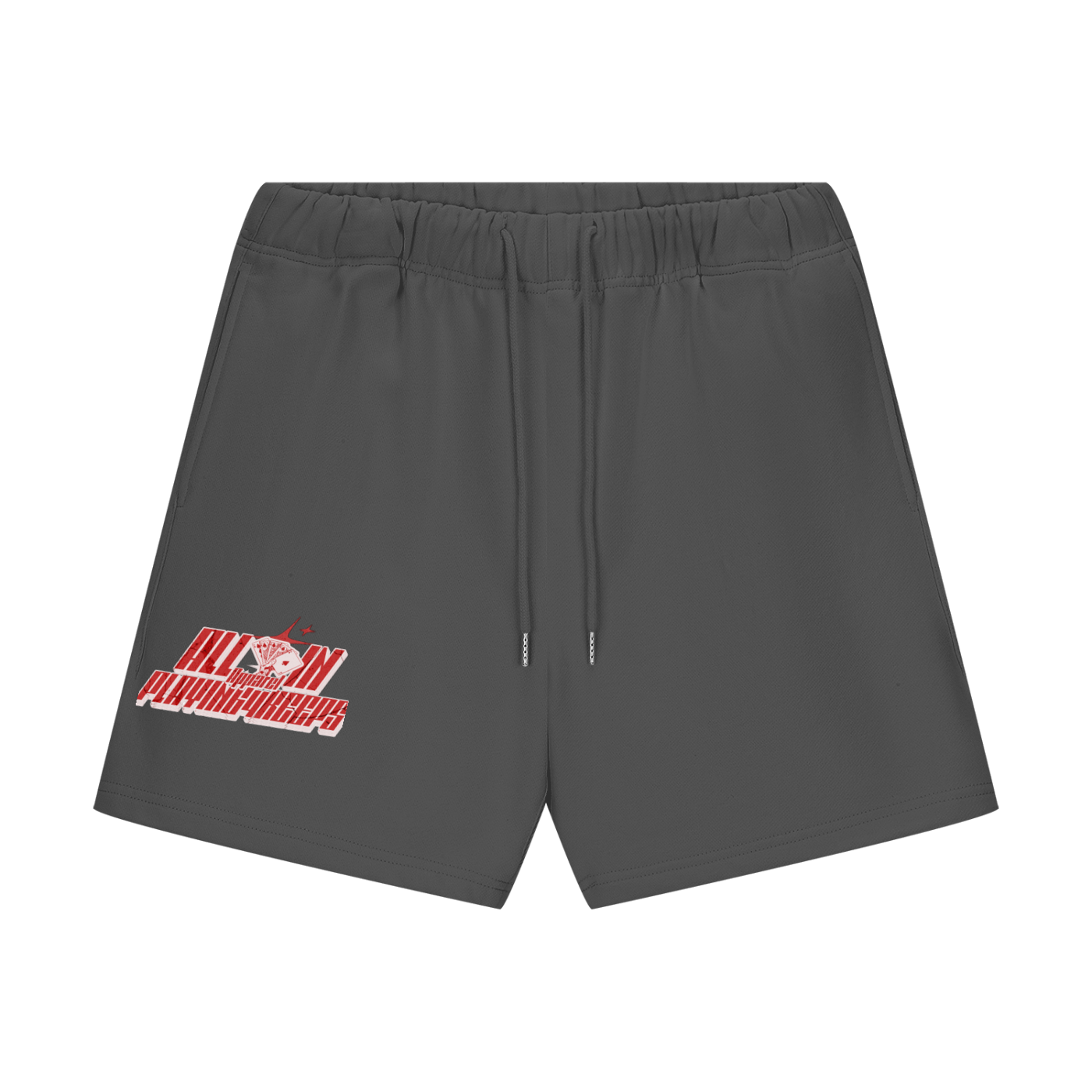 All In "Original Logo" Unisex Heavyweight Fleece Loose Fit Shorts