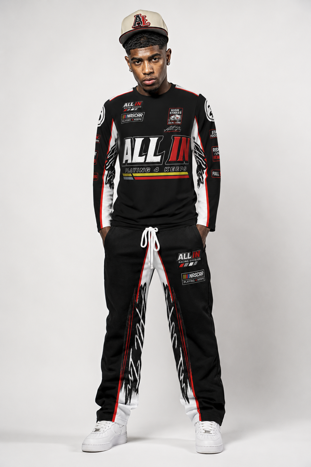 All In "Built to Win" Racing Sweats