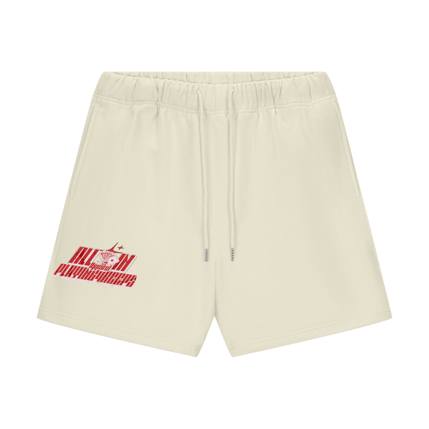 All In "Original Logo" Unisex Heavyweight Fleece Loose Fit Shorts