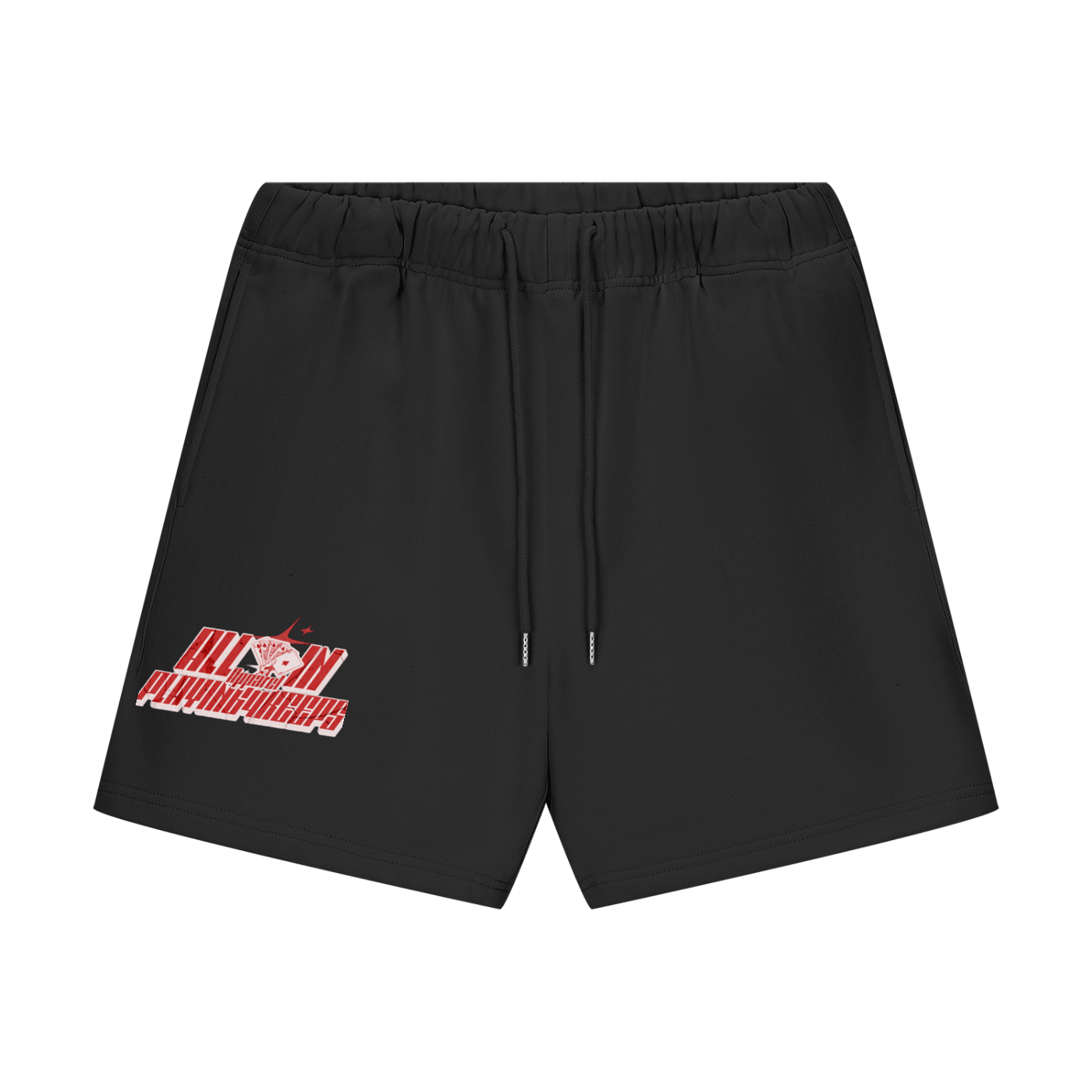 All In "Original Logo" Unisex Heavyweight Fleece Loose Fit Shorts