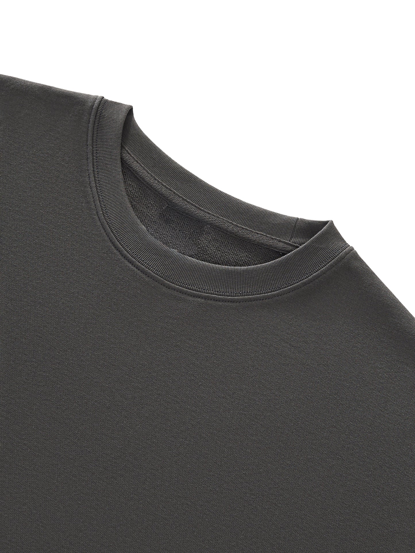 Roll The Dice Boxy Half-Sleeve Raw-Edge T-Shirt