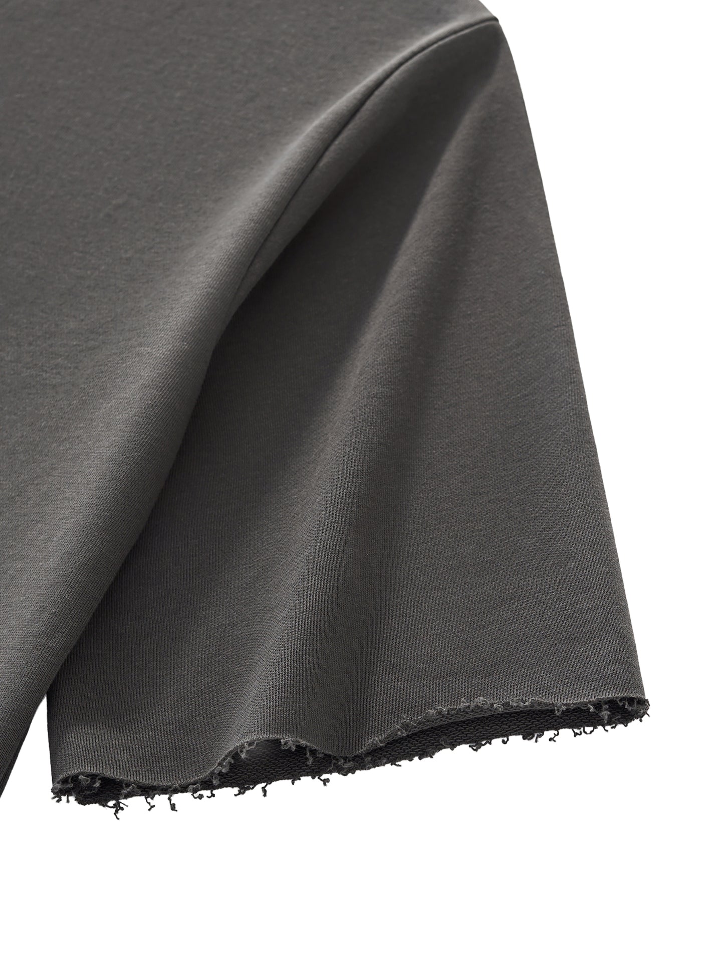 Roll The Dice Boxy Half-Sleeve Raw-Edge T-Shirt