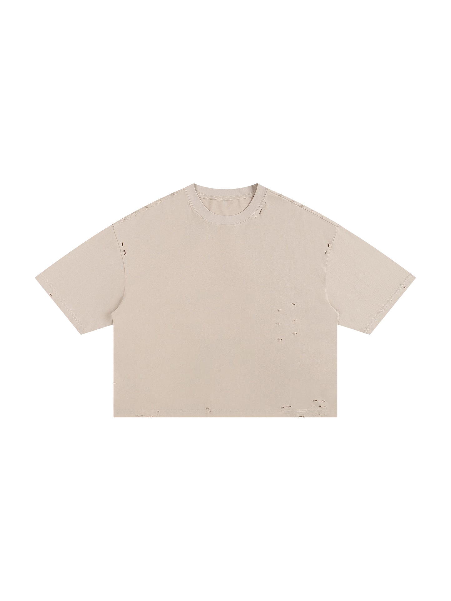 "Heartless" Classic Frayed Boxy Tee