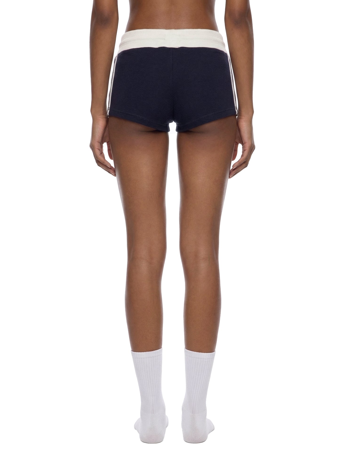 Ace of Spades Women's Contrast Stripe Track Shorts