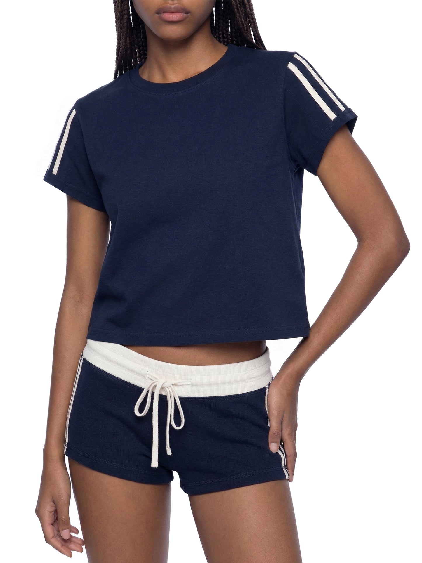 Ace of Spades Women's Varsity Stripe T-Shirt